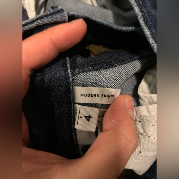 Loft skinny jeans. Petite size 4. - Picture 3 of 6